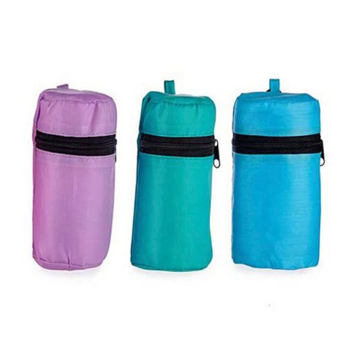 Bolsa Plegable Kinvara HW433-B Azul Verde Morado Rosa oscuro 46 x 55 cm (24 Unidades)