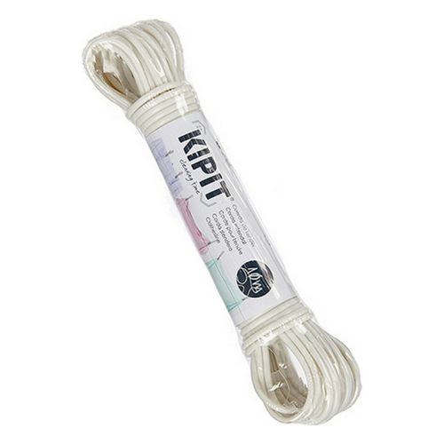 Cuerda para Tender Kipit HH023A(S/C) Blanco PVC 10 m (12 Unidades)