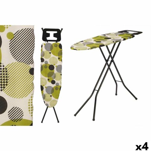 Tabla de Planchar Kipit 18358 – CB-218 Negro Verde Metal Tela (4 Unidades)