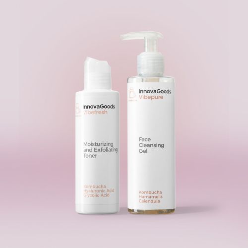 Pack Dúo de Limpieza Facial Kombucha InnovaGoods
