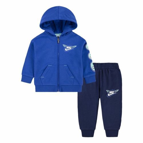 Conjunto Deportivo para Bebé Nike Nsw Art Of Play Ft Fz Azul 2 Piezas