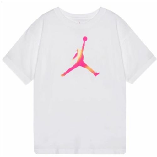 Camiseta de Manga Corta Infantil Nike Blanco