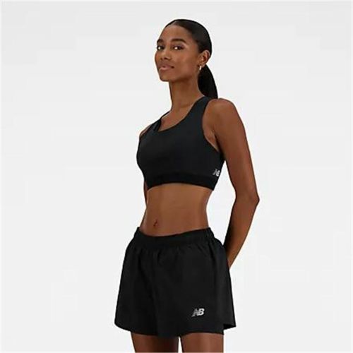 Sujetador Deportivo New Balance Sleek Medium Negro
