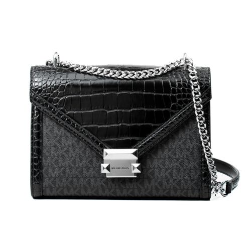 Bolso Bandolera Michael Kors Whitney Negro 24 x 18 x 8 cm