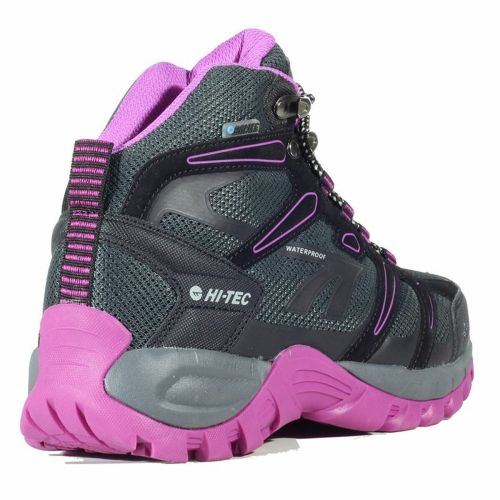 Botas de Montaña Hi-Tec Muflon Mid Wp Mujer Negro