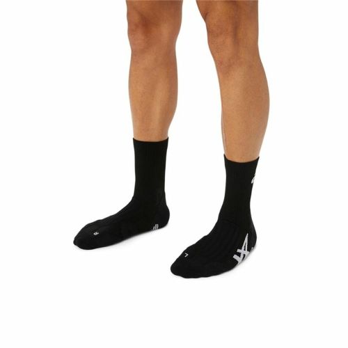 Calcetines Deportivos Asics Court+ Tenis Negro