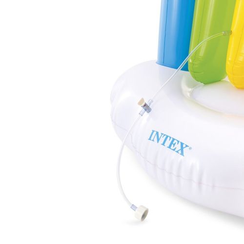 Juguete Aspersor Rociador de Agua Intex   Arcoíris 300 x 109 x 180 cm PVC