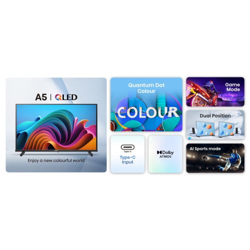 Smart TV Hisense 32A5NQ Full HD 32″ LED HDR D-LED QLED