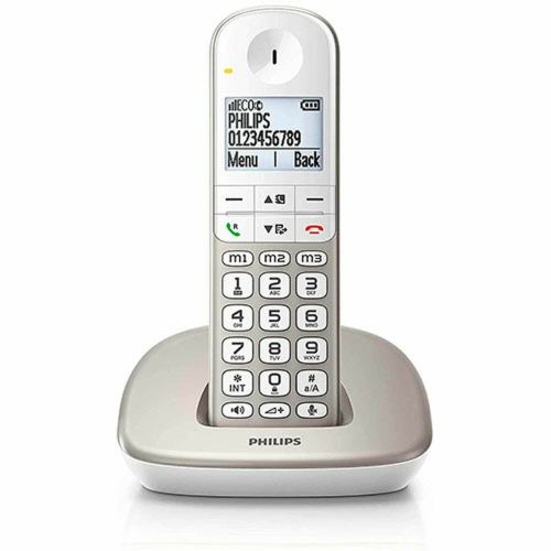 Teléfono Inalámbrico Philips XL4901S/23 1,9″ DECT Blanco