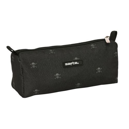 Estuche Escolar Safta California Negro 21 x 8 x 7 cm