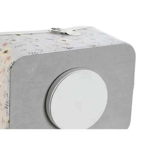 Portamandos DKD Home Decor Azul Gris Camel Rosa claro 2 Unidades