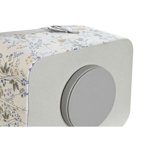 Portamandos DKD Home Decor Blanco Gris Lila Rosa claro 2 Unidades