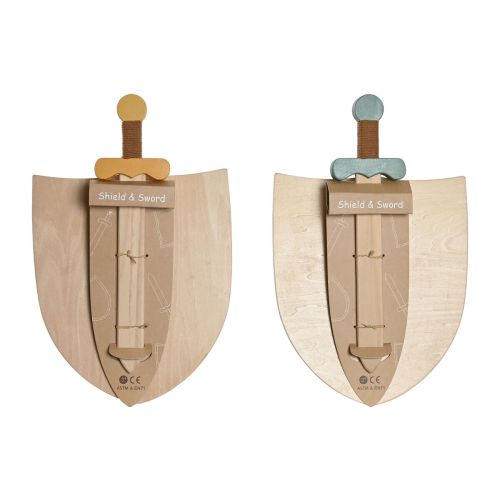Espada de Juguete Home ESPRIT 28 x 0,5 x 33,5 cm (2 Unidades)