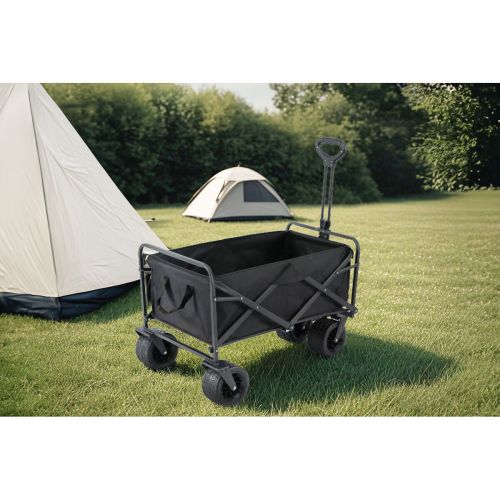 Carro de Jardín Home ESPRIT Poliéster Metal 83,5 x 58 x 56 cm
