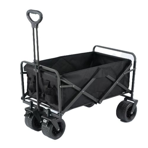 Carro de Jardín Home ESPRIT Poliéster Metal 83,5 x 58 x 56 cm