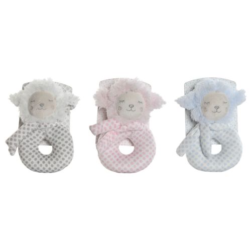 Sonajero Home ESPRIT 12 x 7 x 17 cm (3 Unidades)