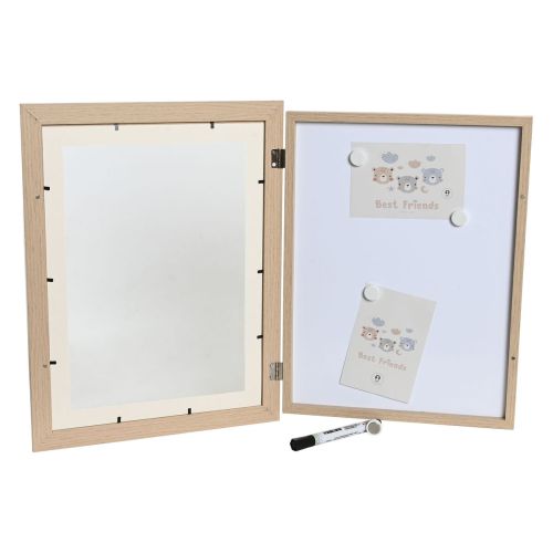 Cuadro Home ESPRIT Blanco Natural 34 x 3 x 44 cm