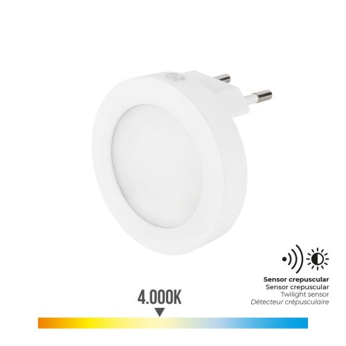 Luz quitamiedos EDM 04041 Multicolor Redondo Enchufes