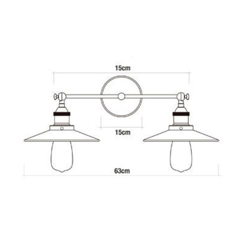 Aplique de Pared EDM 32109 60 W