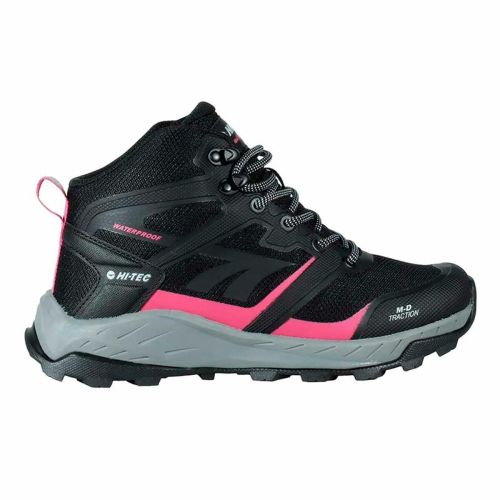 Botas de Montaña Hi-Tec Toubkal Mid Wp Negro