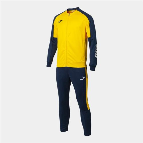 Chándal Infantil Joma Sport Eco Championship Amarillo Azul marino 2 Piezas