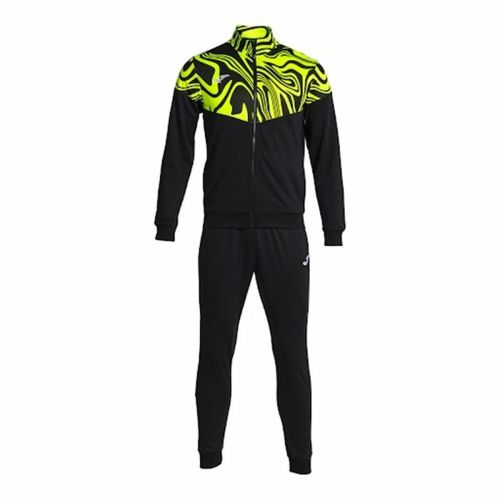 Chándal Infantil Joma Sport Lion II Amarillo Negro 2 Piezas