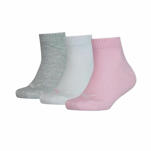 Calcetines Deportivos Puma Quarter  Multicolor 3 Unidades