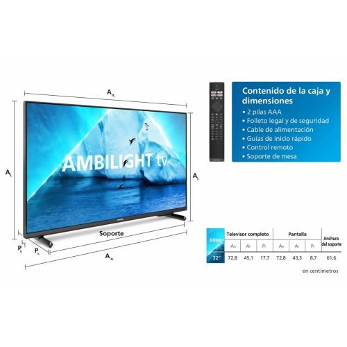 Smart TV Philips 32PFS6908 Full HD 32″ LED
