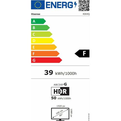Smart TV Hisense 40A4Q Full HD 40″ DLED