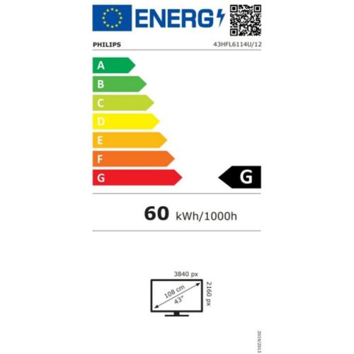 Smart TV Philips 43HFL6114U/12 4K Ultra HD 43″