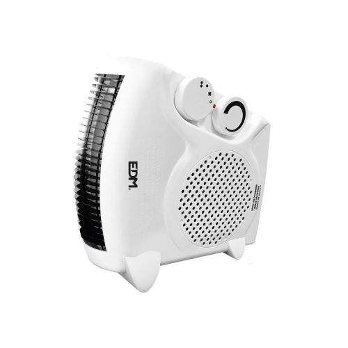 Calefactor EDM 07205 Blanco 1000 – 2000 W Compacto